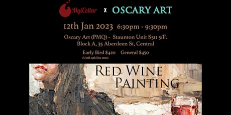 Red Wine Painting | MyiCellar X Oscary Art
