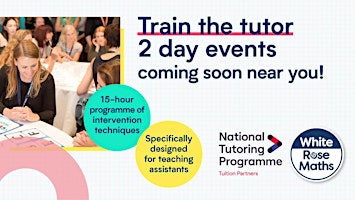 Train the tutor - 2 day event