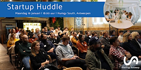 Imagem principal do evento Startup Huddle (Start-up Antwerp) @  Humgy South