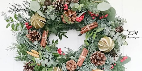 Festive Wreathmaking with Mulled Wine & Mince Pies