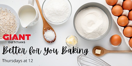 VIRTUAL January: Better for You Baking