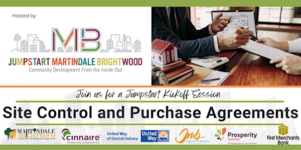Jumpstart Kickstart Session: Site Control and Purchase Agreements