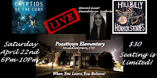 Cryptids of the Corn & Hillbilly Horror Stories Live!