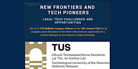 New Frontiers and Tech Pioneers: Legal Tech Challenges and Opportunities primary image