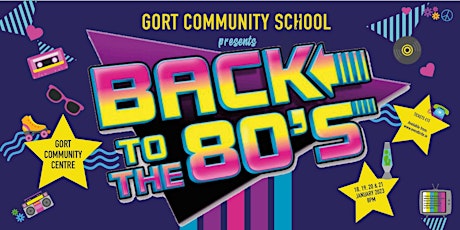 GCS MUSICALS BACK TO THE 80s ****THURSDAY****