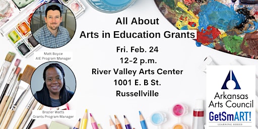 GetSmART! Learning Series: About Arts in Education Grants