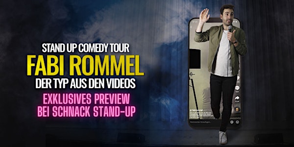 SCHNACK Stand-Up Comedy präsentiert: FABI ROMMEL