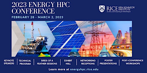 2023 Energy High Performance Computing Conference