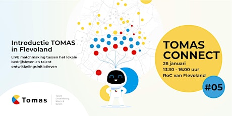 Primaire afbeelding van TOMAS CONNECT #5: Introductie TOMAS in Flevoland