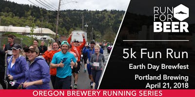 event in Portland: Portland Brewing Earth Day 5K Fun Run