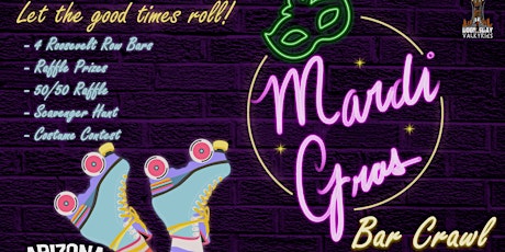 Mardi Gras Bar Crawl- A Doomsday Valkyrie Fundraiser