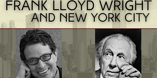 Frank Lloyd Wright in New York City with Anthony Alofsin