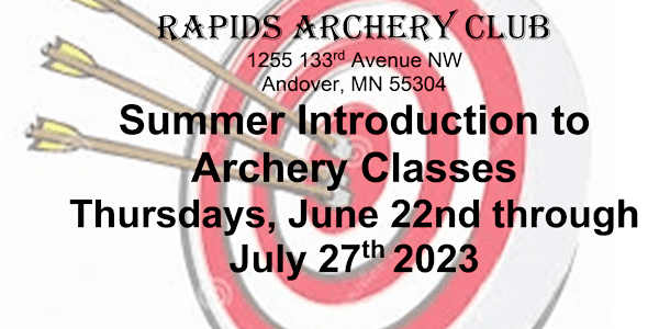 Summer Introduction to Archery 2023
