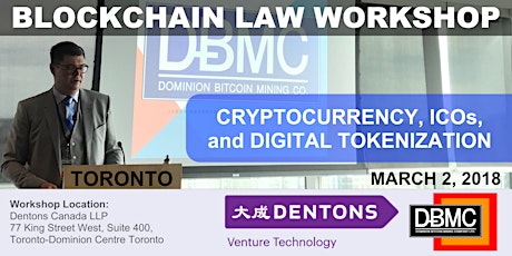 Blockchain Law Workshop (Toronto) primary image