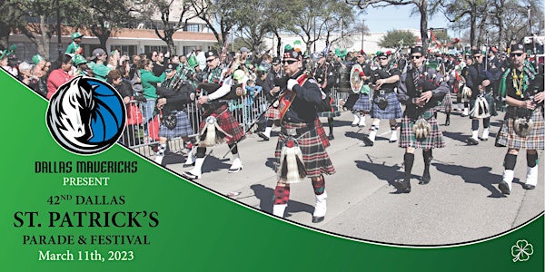 2023 Dallas Mavs St. Patrick's Parade & Festival Applications