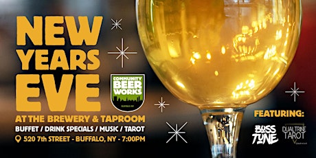 Image principale de New Years Eve at Community Beer Works Brewery & Taproom