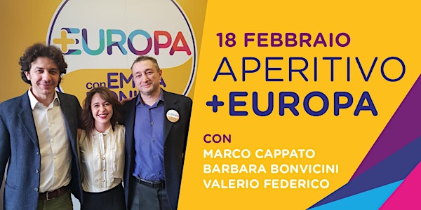 Aperitivo con Marco Cappato, Barbara Bonvicini e Valerio Federico