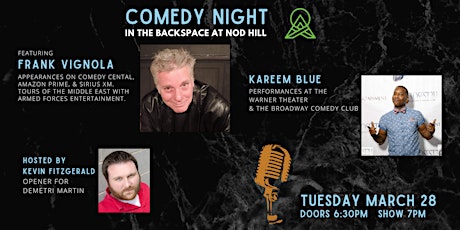 Comedy Night in the Backspace