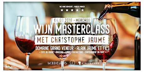 Primaire afbeelding van Masterclass met Christophe Jaume @ Vinonysos wijnbar (Mercado)