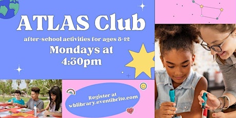 ATLAS Club (ages 8-12): Animation
