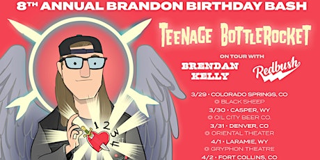 Teenage BottleRocket - with Brendan Kelly, Redbush, and The Shiverz