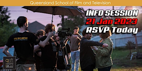 Imagem principal de MEDIA & FILM SCHOOL CAREER PATHWAY INFO SESSION - Saturday, 21 Jan. 2023