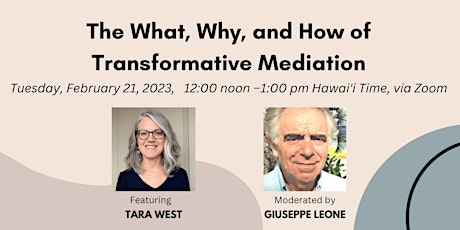 The What, Why, and How of Transformative Mediation