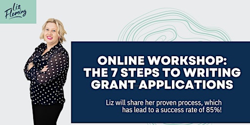 Online Workshop: 7 Steps to Writing Successful Grant Applications