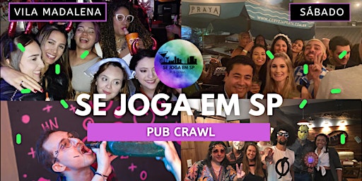Fall in love with the São Paulo nightlife| Pub Crawl @Vila Madalena primary image