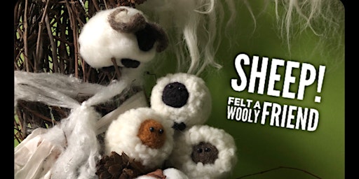 SHEEP! Needlefelt a Wooly Friend Workshop primary image