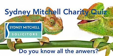 Sydney Mitchell LLP Charity Quiz Night 2018 primary image