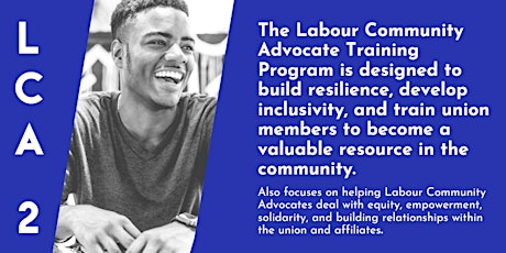 Labour Community Advocate Training Program - Level 2 primary image