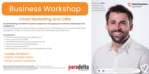 Small Business Workshop: Email Marketing & CRM