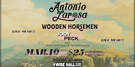 Antonio Larosa w/ Wooden Horsemen and Jody Peck