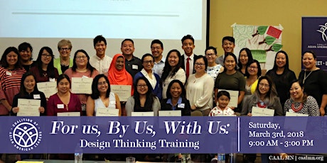 For Us, By Us, With Us: A Design Thinking Training for CAAL Leaders primary image