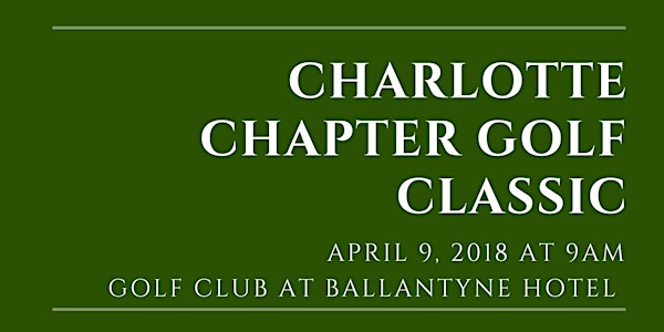 2018 NCRLA Charlotte Chapter Golf Classic