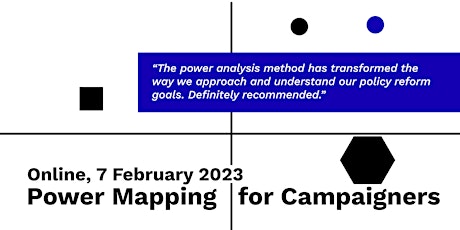 Imagen principal de Power Mapping for Campaigners (February 2023)