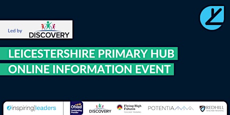 Imagem principal do evento Leicestershire Primary Hub SCITT Information Event 16.01