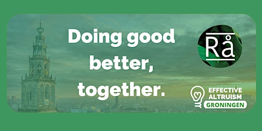All students welcome: Weekly Lunch Discussion (Doing good better together)!