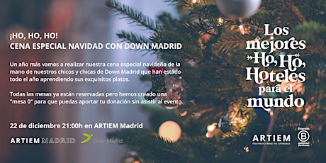 Cena especial Navidad con Down Madrid y ARTIEM primary image