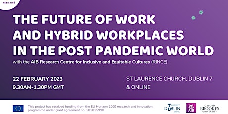 The future of work and hybrid workplaces in the post pandemic world VIRTUAL