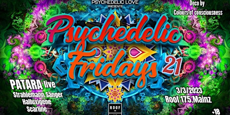 Psychedelic Fridays#21 /  PATARA Live