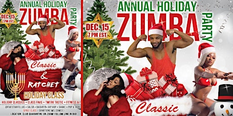 Zumba Fitness - Annual Holiday Classic & Ratchet Class primary image
