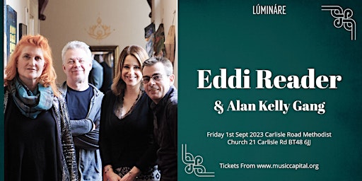 Lúmináre Presents: Eddi Reader & Alan Kelly Gang