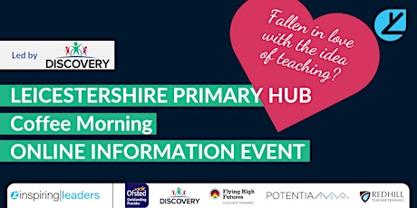 Imagem principal do evento Leicestershire Primary Hub SCITT Information Event 14.02