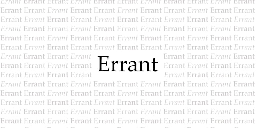 The Errant Symposium - 2023