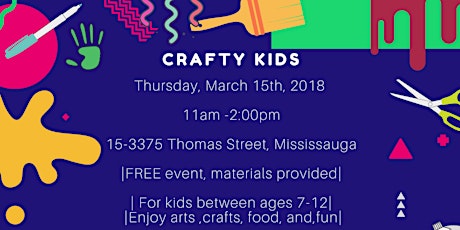 IRC March Break Program: Crafty Kids primary image