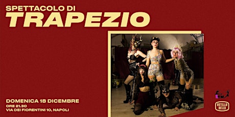 Spettacolo di trapezio •  Ostello Bello Napoli