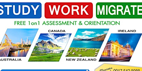 Migrate or Study Australia Canada New Zealand primary image