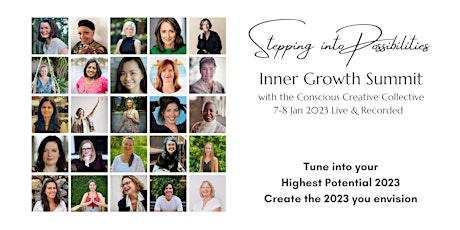 Stepping Into Possibilities Inner Growth Mindfulness Summit primary image